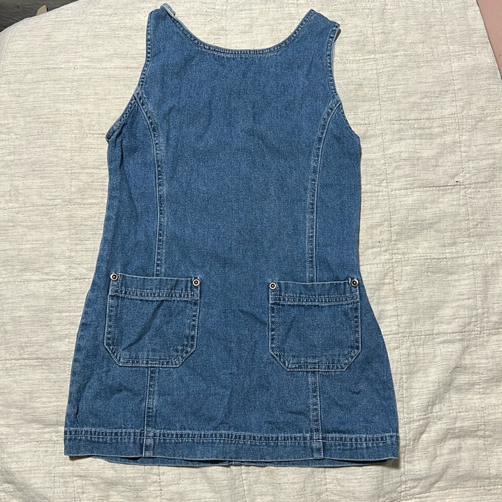 Radishes & Roses Girls Jean Dress. Size 7